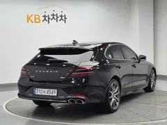 2023 Genesis G70 Gasoline 2.0T 4WD, чёрный — фото 3
