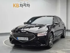2023 Genesis G70 Gasoline 2.0T 4WD, чёрный — фото 4