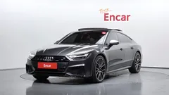 2021 Audi S7 3.0 TDI Quattro, серый — фото 1
