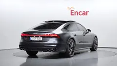 2021 Audi S7 3.0 TDI Quattro, серый — фото 2