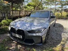 2023 BMW M3 M3 Sedan Competition M xDrive, 은하색 — фото 1