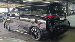 2024 Toyota Alphard 2.5 HEV Executive AWD, чёрный — фото 2