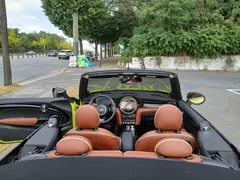 2024 Mini Cooper Convertible Classic, 연두색 — фото 7