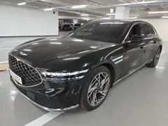 2022 Genesis G90 Gasoline 3.5 Turbo AWD, чёрный — фото 2