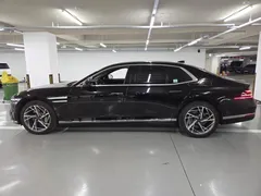 2022 Genesis G90 Gasoline 3.5 Turbo AWD, чёрный — фото 4