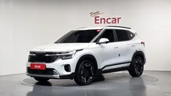 2024 Kia Seltos Gasoline 1.6 Turbo 2WD, белый — фото 1
