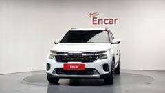 2024 Kia Seltos Gasoline 1.6 Turbo 2WD, белый — фото 3