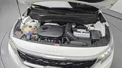 2022 Kia Seltos Gasoline 1.6 Turbo 2WD, белый — фото 6
