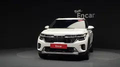 2023 Kia Seltos Gasoline 1.6 Turbo 4WD, белый — фото 3