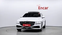 2022 Genesis G80 Gasoline 2.5 Turbo AWD, белый — фото 3
