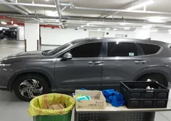 2022 Hyundai Santa Fe Diesel 2.2 4WD, серый — фото 5