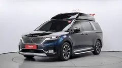 2023 Kia Carnival Gasoline 4-Seater Hi-Limousine (Special), синий — фото 13
