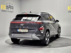 2023 Hyundai Kona Gasoline 1.6 Turbo 2WD, серый — фото 4
