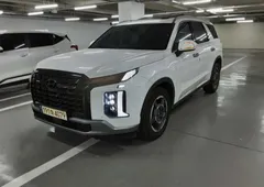 2023 Hyundai Palisade Gasoline 3.8 4WD, белый — фото 2