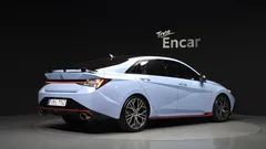 2022 Hyundai Avante 2.0 N, голубой — фото 2