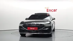 2023 Genesis G90 Gasoline 3.5 Turbo AWD, серый — фото 3
