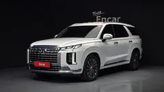 2023 Hyundai Palisade Gasoline 3.8 2WD, белый — фото 1
