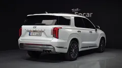 2023 Hyundai Palisade Gasoline 3.8 2WD, белый — фото 2