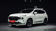 2022 Hyundai Santa Fe HEV 1.6 2WD, белый — фото 1