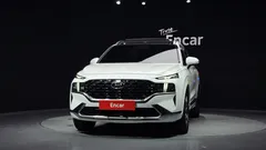 2022 Hyundai Santa Fe HEV 1.6 2WD, белый — фото 3