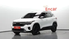 2023 Kia Seltos Gasoline 1.6 Turbo 2WD, белый — фото 1