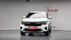 2023 Kia Seltos Gasoline 1.6 Turbo 2WD, белый — фото 3