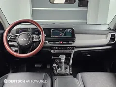 2023 Kia Seltos Gasoline 1.6 Turbo 2WD, белый — фото 6