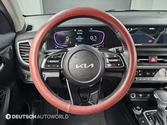 2023 Kia Seltos Gasoline 1.6 Turbo 2WD, белый — фото 8
