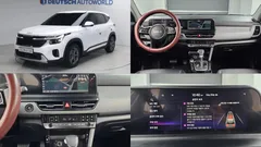 2023 Kia Seltos Gasoline 1.6 Turbo 2WD, белый — фото 13