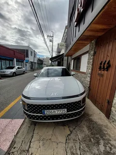 2023 Hyundai Grandeur 3,5 Gasoline 4WD, белый — фото 8