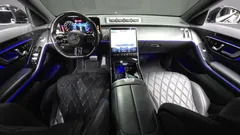2022 Mercedes-Benz S-Class S400 d 4MATIC, чёрный — фото 7