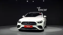 2022 Mercedes-Benz E-Class E350 4MATIC AMG Line, белый — фото 3