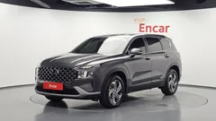 2021 Hyundai Santa Fe Diesel 2.2 2WD, серый — фото 1
