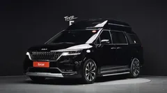 2022 Kia Carnival Gasoline 9-Seater Hi-Limousine, чёрный — фото 1