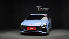 2022 Hyundai Avante 2.0 N, голубой — фото 3