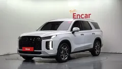 2023 Hyundai Palisade Gasoline 3.8 2WD, белый — фото 1