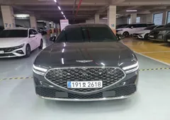 2023 Genesis G90 Gasoline 3.5 Turbo AWD, чёрный — фото 1