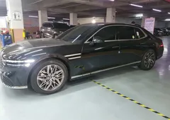 2023 Genesis G90 Gasoline 3.5 Turbo AWD, чёрный — фото 2