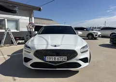 2023 Genesis G70 Gasoline 2.0T 4WD, белый — фото 1