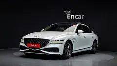 2023 Genesis G80 Gasoline 2.5 Turbo 2WD, белый — фото 1