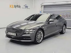 2022 Genesis G80 Gasoline 2.5 Turbo 2WD, серо-серебристый — фото 1