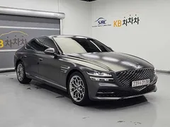 2022 Genesis G80 Gasoline 2.5 Turbo 2WD, серо-серебристый — фото 2