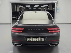 2022 Genesis G80 Gasoline 2.5 Turbo 2WD, серо-серебристый — фото 4