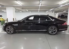 2022 Genesis G90 Gasoline 3.5 Turbo AWD, чёрный — фото 2