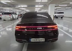 2022 Genesis G90 Gasoline 3.5 Turbo AWD, чёрный — фото 3