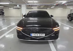 2022 Genesis G90 Gasoline 3.5 Turbo AWD, чёрный — фото 11