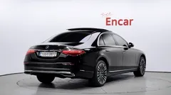 2023 Mercedes-Benz S-Class S580L 4MATIC, чёрный — фото 2