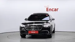 2023 Mercedes-Benz S-Class S580L 4MATIC, чёрный — фото 3