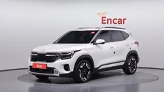 2023 Kia Seltos Gasoline 1.6 Turbo 2WD, белый — фото 1