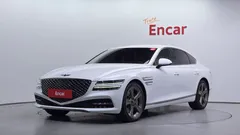 2022 Genesis G80 Gasoline 2.5 Turbo AWD, белый — фото 1